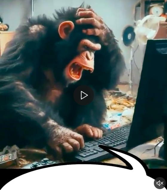 Como engañar a un mono - meme