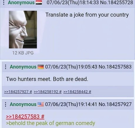 German comedy - meme