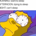 Sleeping meme