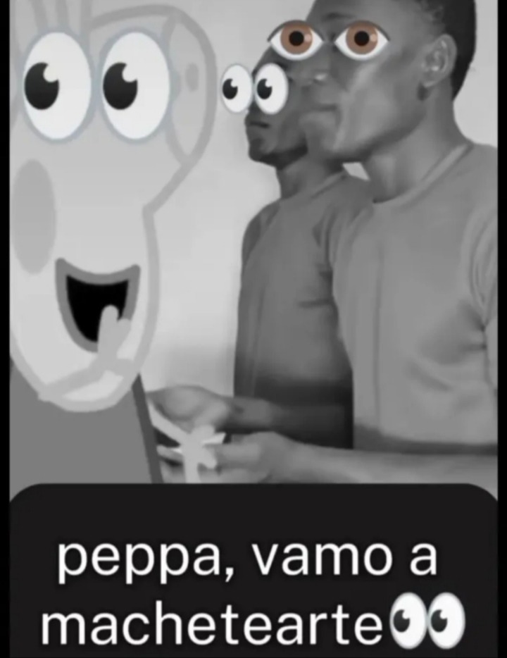 Peppa, te pasaste de edgy :ojoswohlsome: - meme