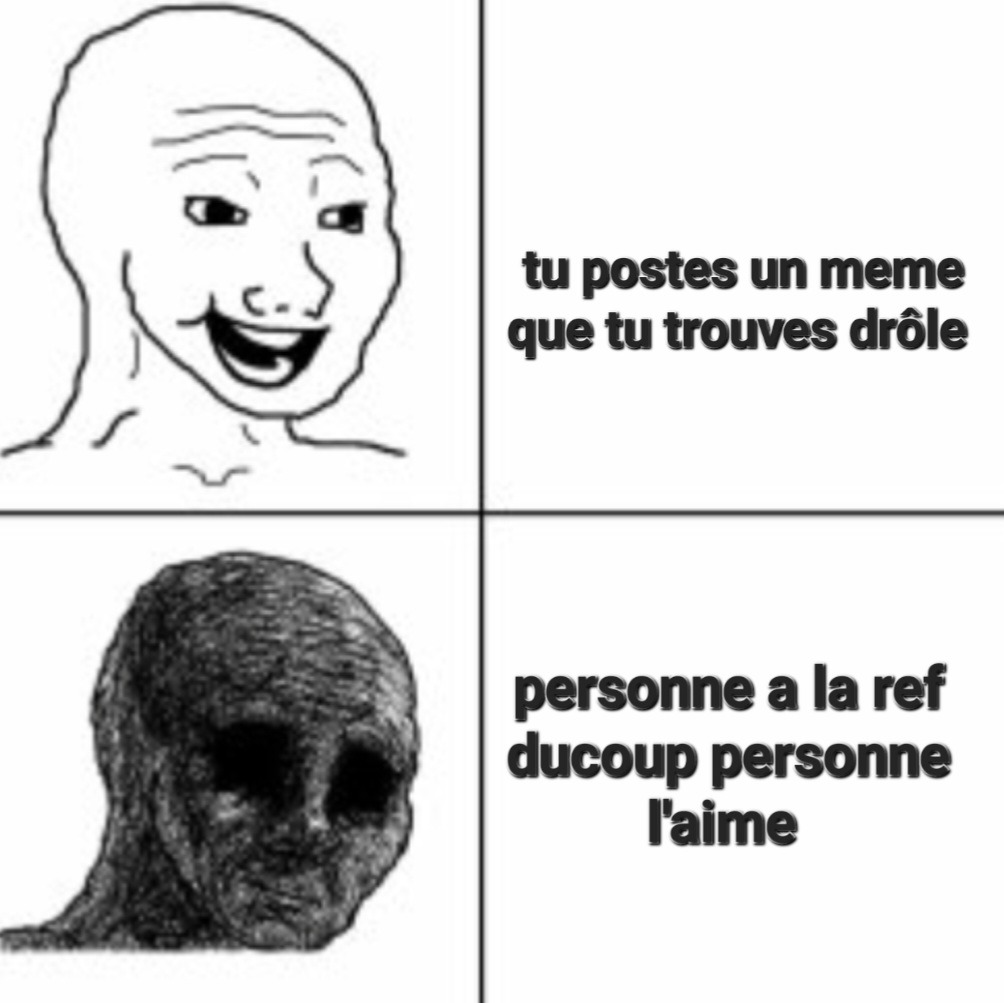 Le titre est dépressif - meme