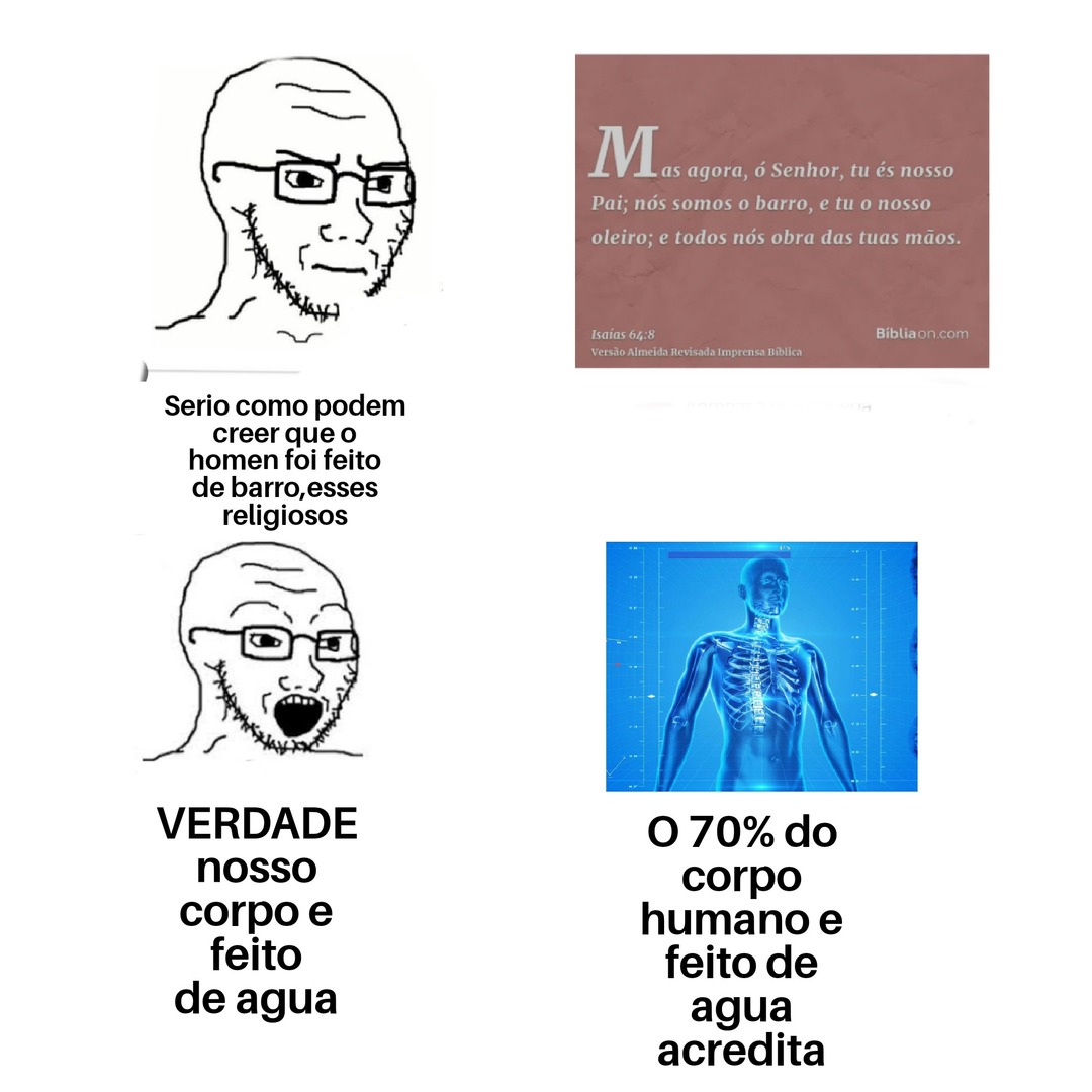Ateo sendo ateo - meme