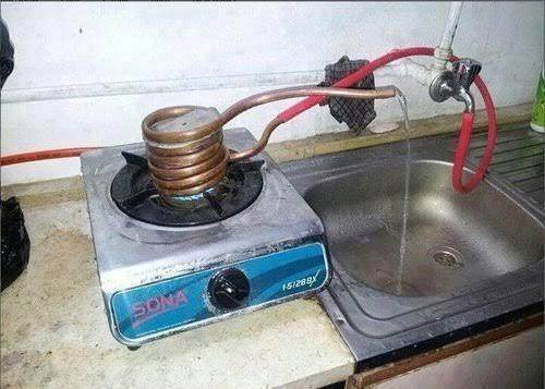 That's a gas stove... Trust the engineer - meme