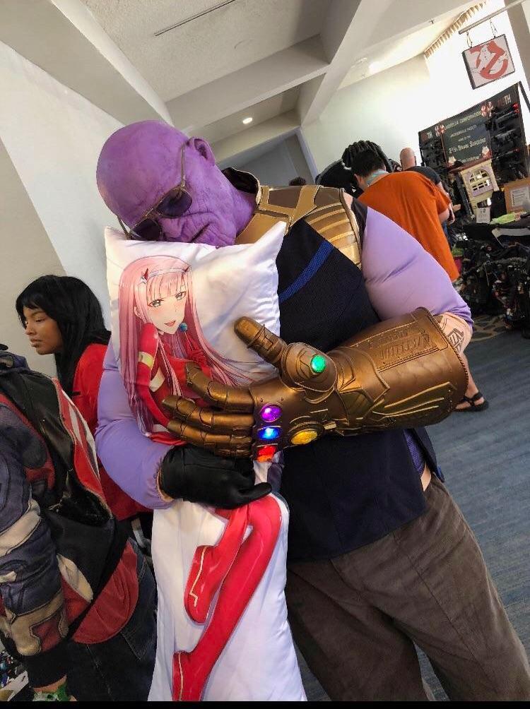 Thanos is in our side - meme