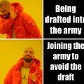 Best way to avoid being drafted in my opinion