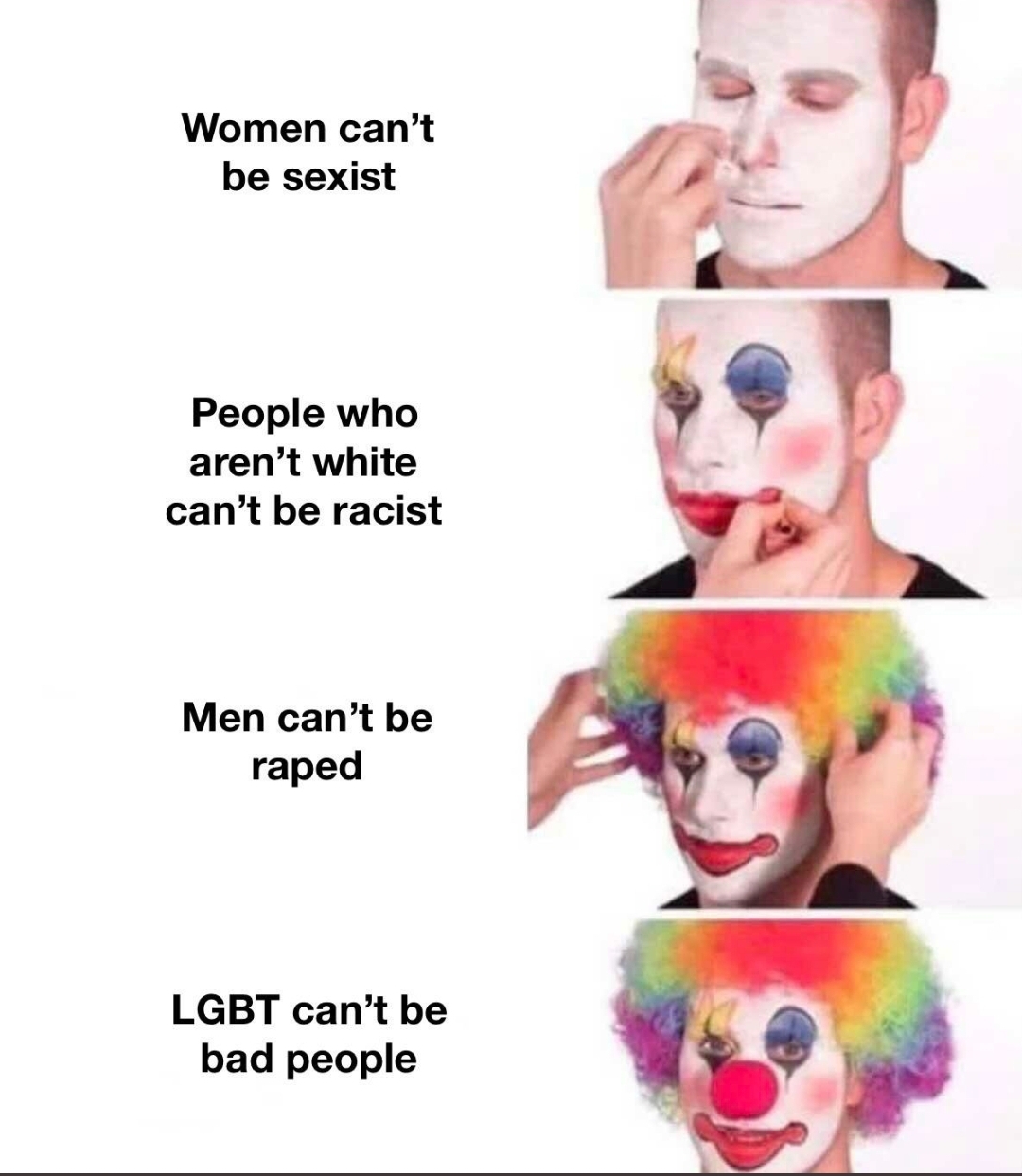 LGBT are the worst people - meme