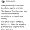 vaccine mandates have been normal for generations