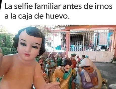 selfie de jesusito - meme