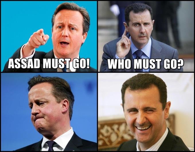 Assad must go meme