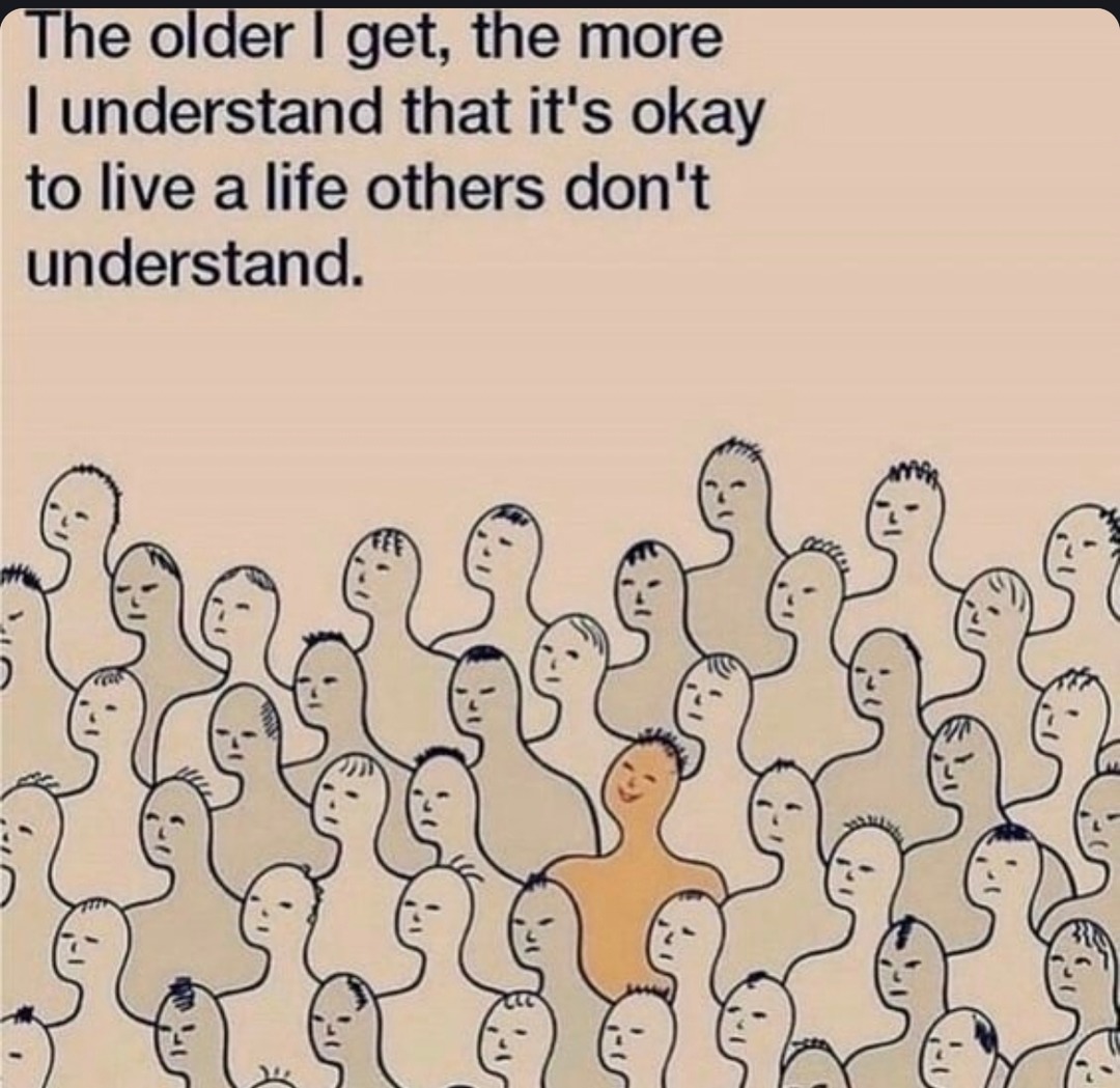 Living a life no one understands and honestly vibing - meme