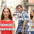 Financial compensation