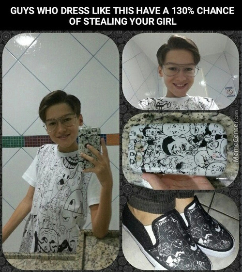 Chance to steal your girl - meme