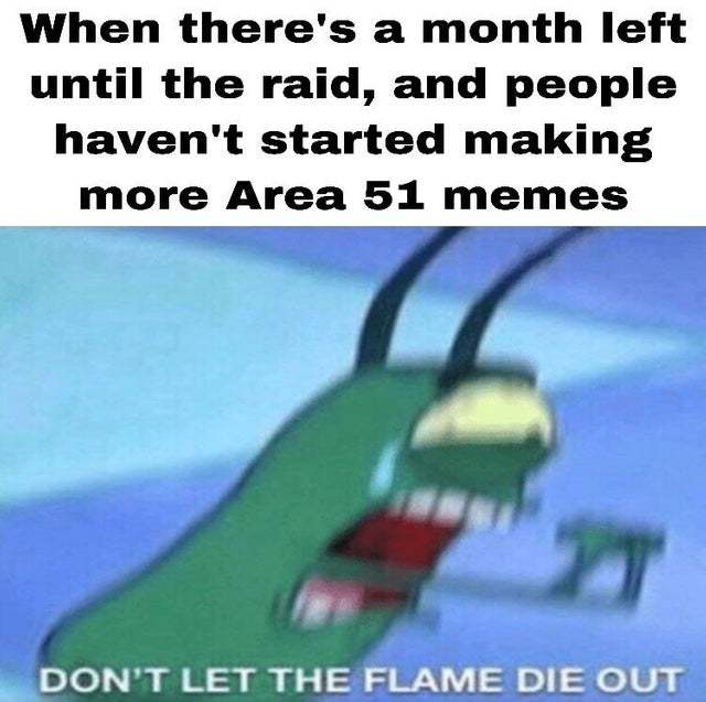 Let's keep the flame alive - meme