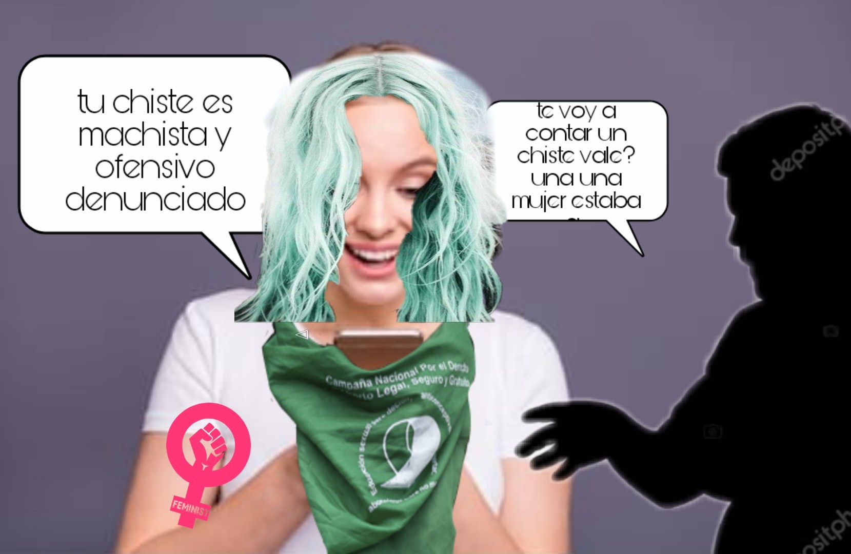 "Feministas" siglo XXI en Argentina - meme