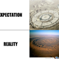 ace combat meme (stonehenge reality vs expectation)