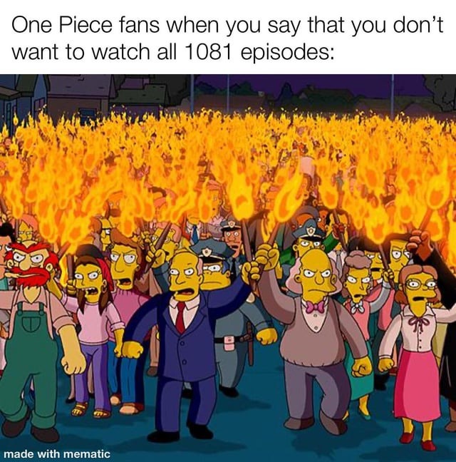 One Piece fans - meme