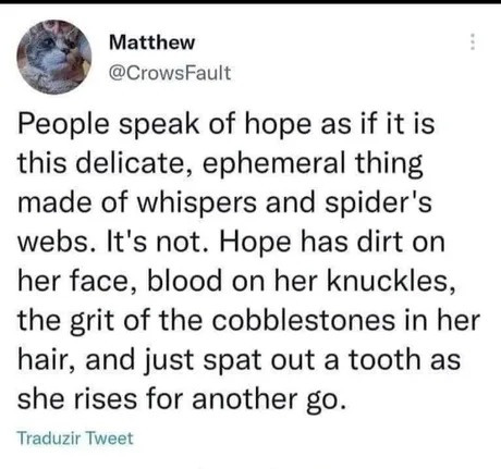 About hope - meme