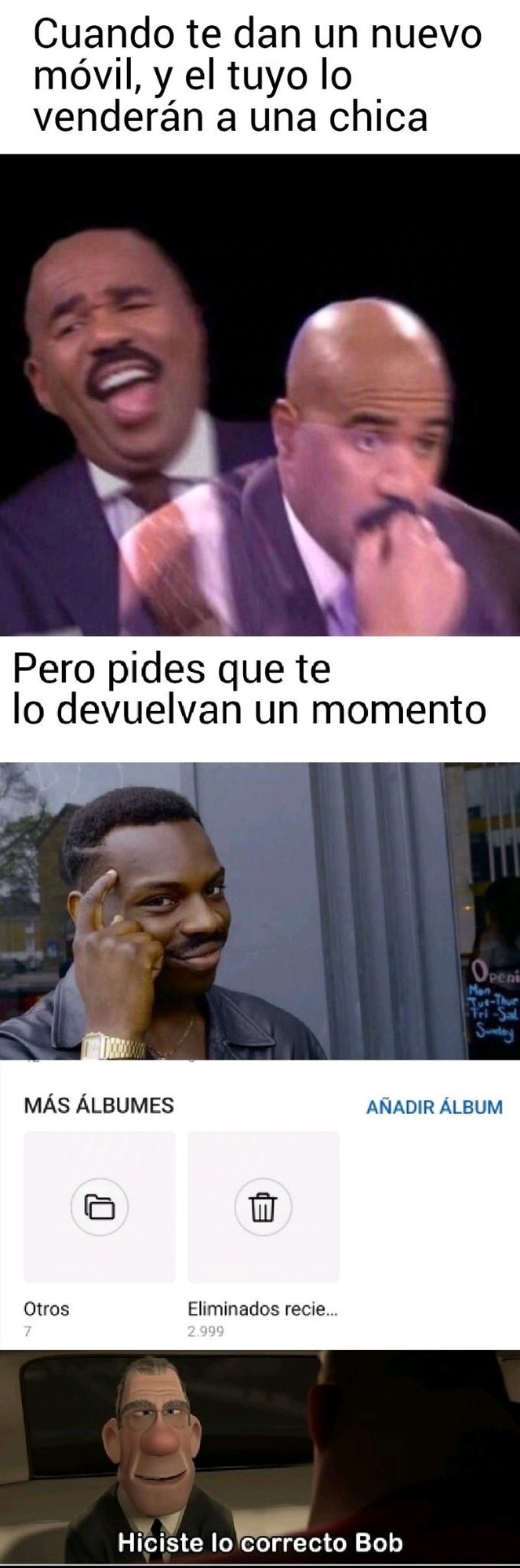 Hiciste lo correcto bob - meme