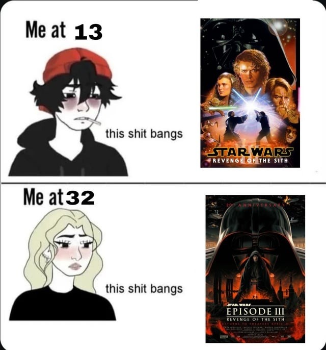 13 or 32, Revenge of the Sith still slaps - meme