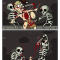 Video games from skeletons point of view.
