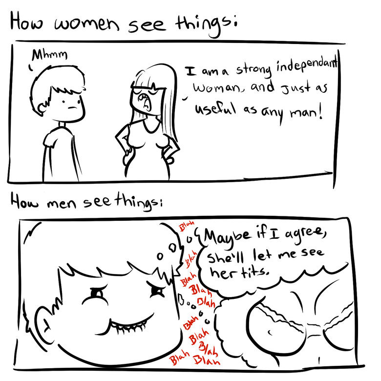 men vs women - Meme by mustafatopi :) Memedroid