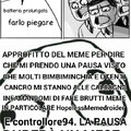 SPERO CHE LE COSE CAMBINO