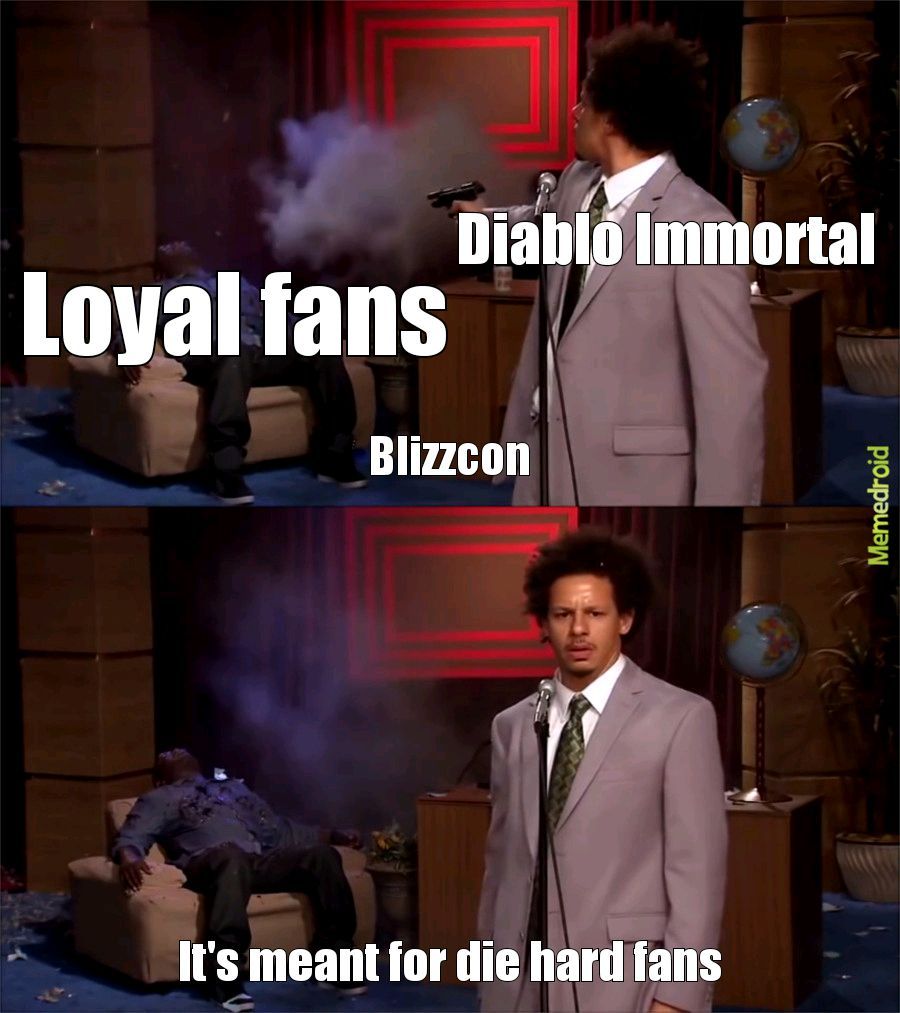 Diablo immortal sucks - meme