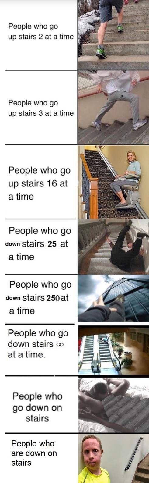 The stairs - meme