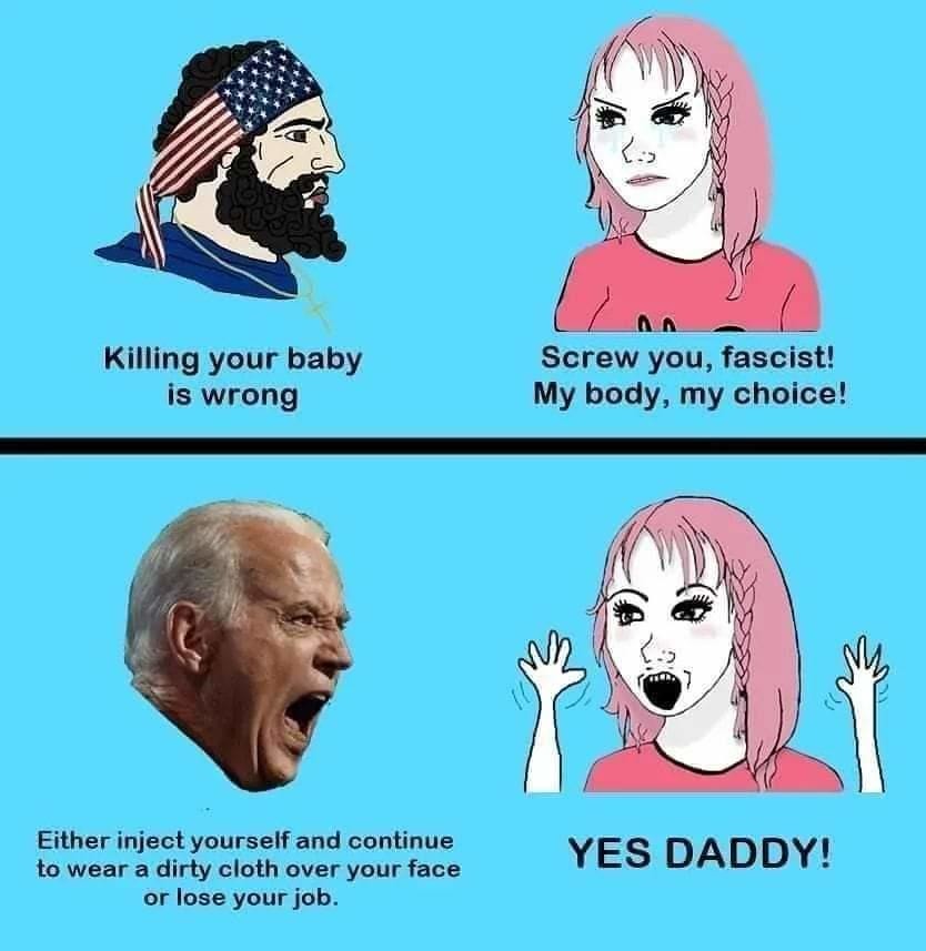 Yes Daddy, Govern Me Harder! - meme
