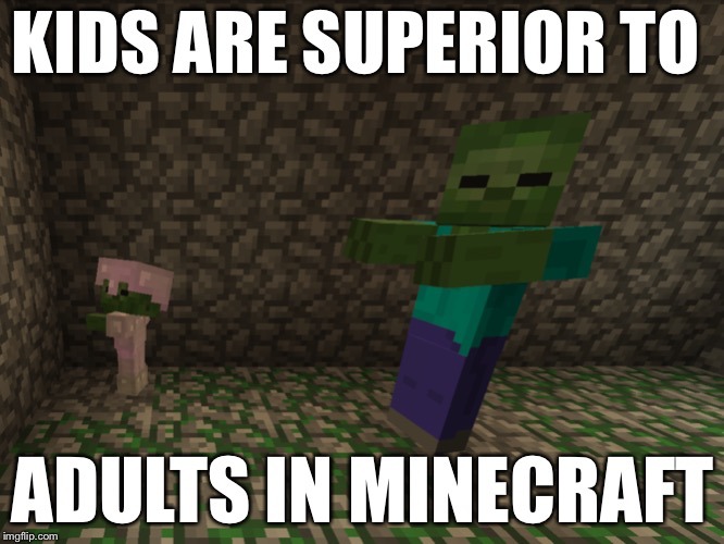 minecraft is good - meme
