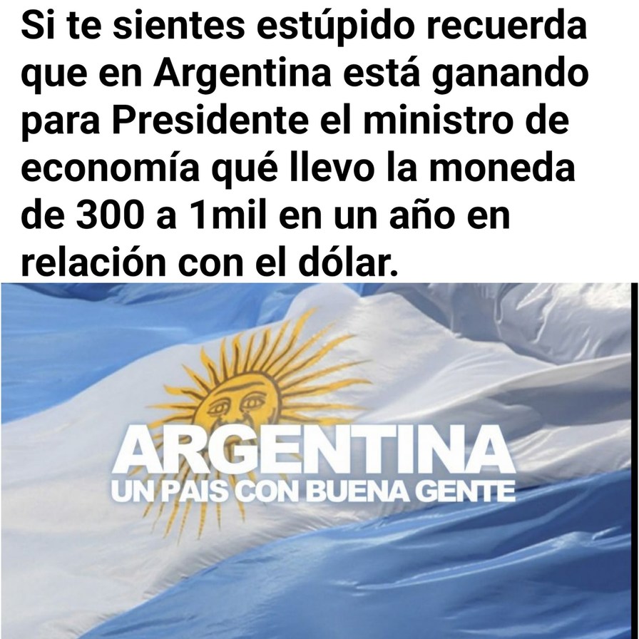 Argentina es el mejor país del mundo - meme