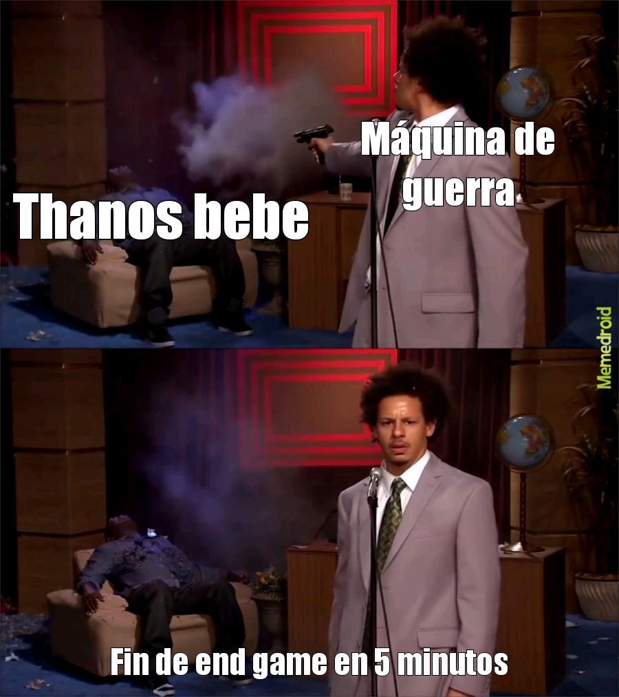 Pobre Thanos - meme