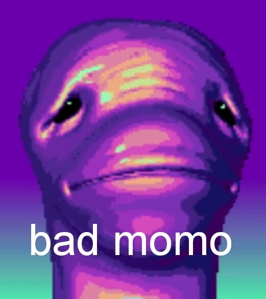 bad momo - meme