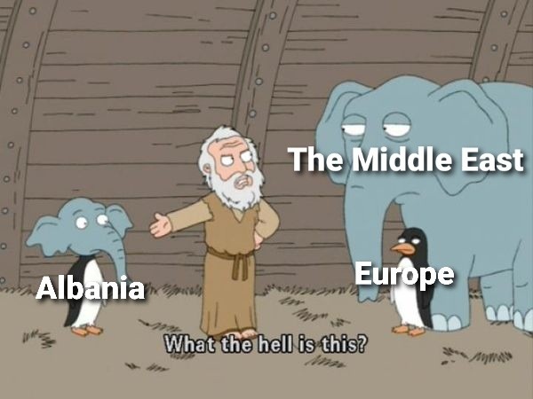 Muslims with vodka - meme