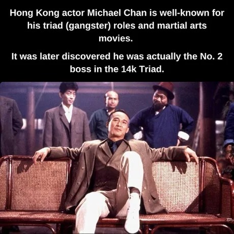 Hong Kong actor Michael Chan story - meme
