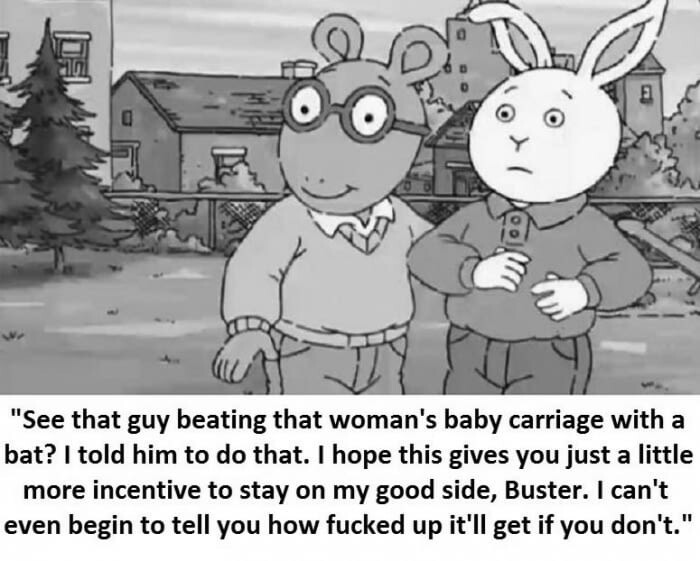 No nigga fucks with Arthur - meme