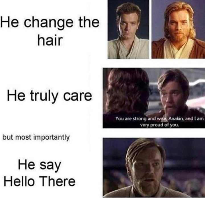 I have the high ground - meme