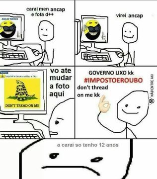 ancap tem 12 anos - meme