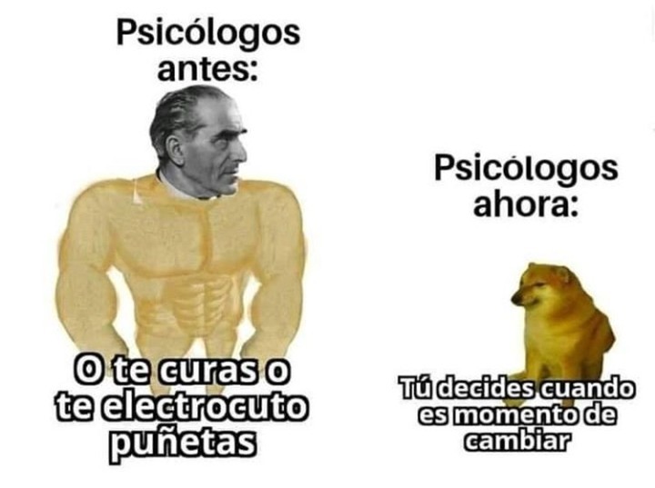 Psicólogos - meme
