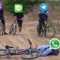 WhatsApp se cayó banda