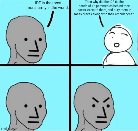 "Most moral army" - meme