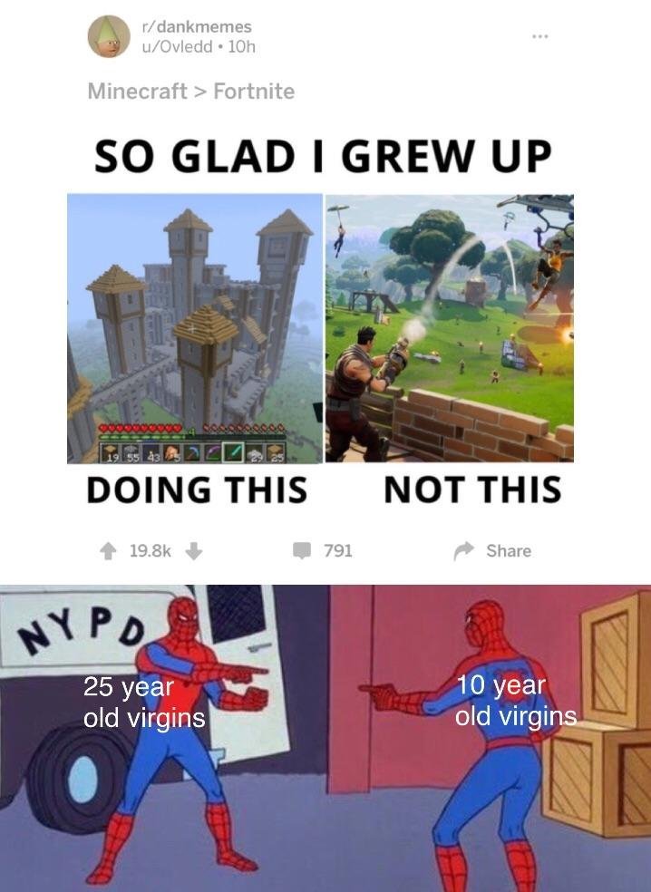 I wasn't a virgin anymore when I was ten - meme