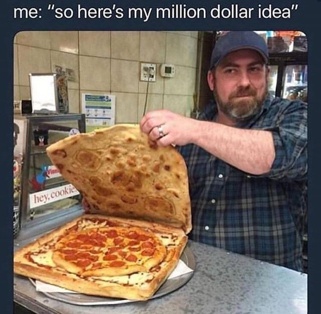 Million dollar idea - meme