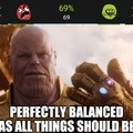Perfectly balanced
