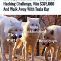 Two guys hack into a tesla car at hacking challenge