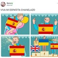 España tercera en Eurovisión descripción gráfica