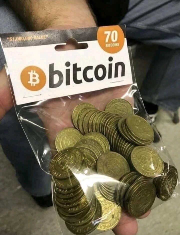 Comprei esse bitcoins agora tô rico - meme