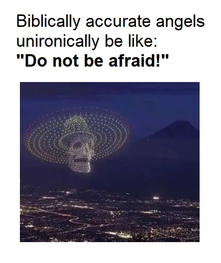 Do not be afraid - meme
