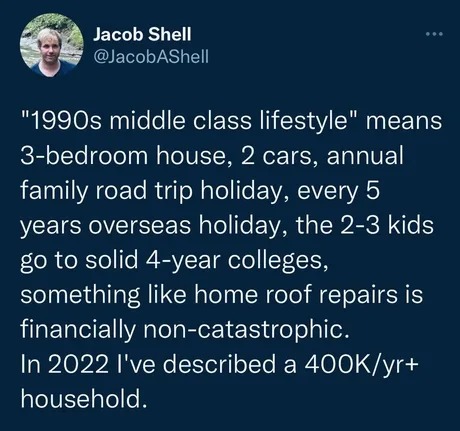 1990s middle class lifestyle - meme