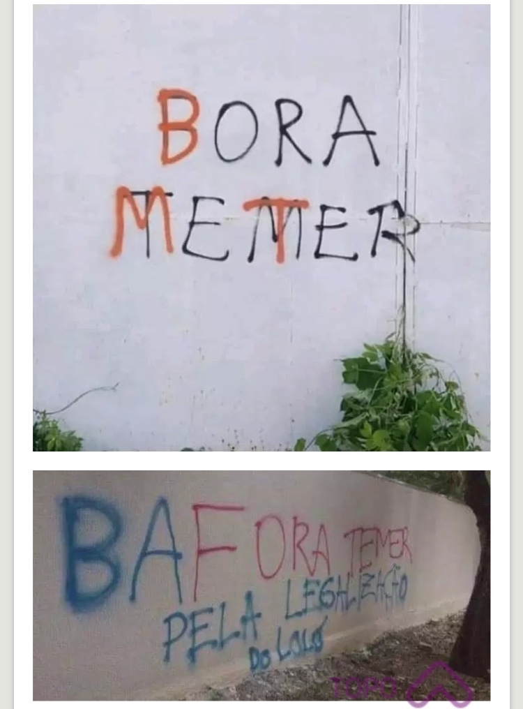 bafora o TEMER - meme